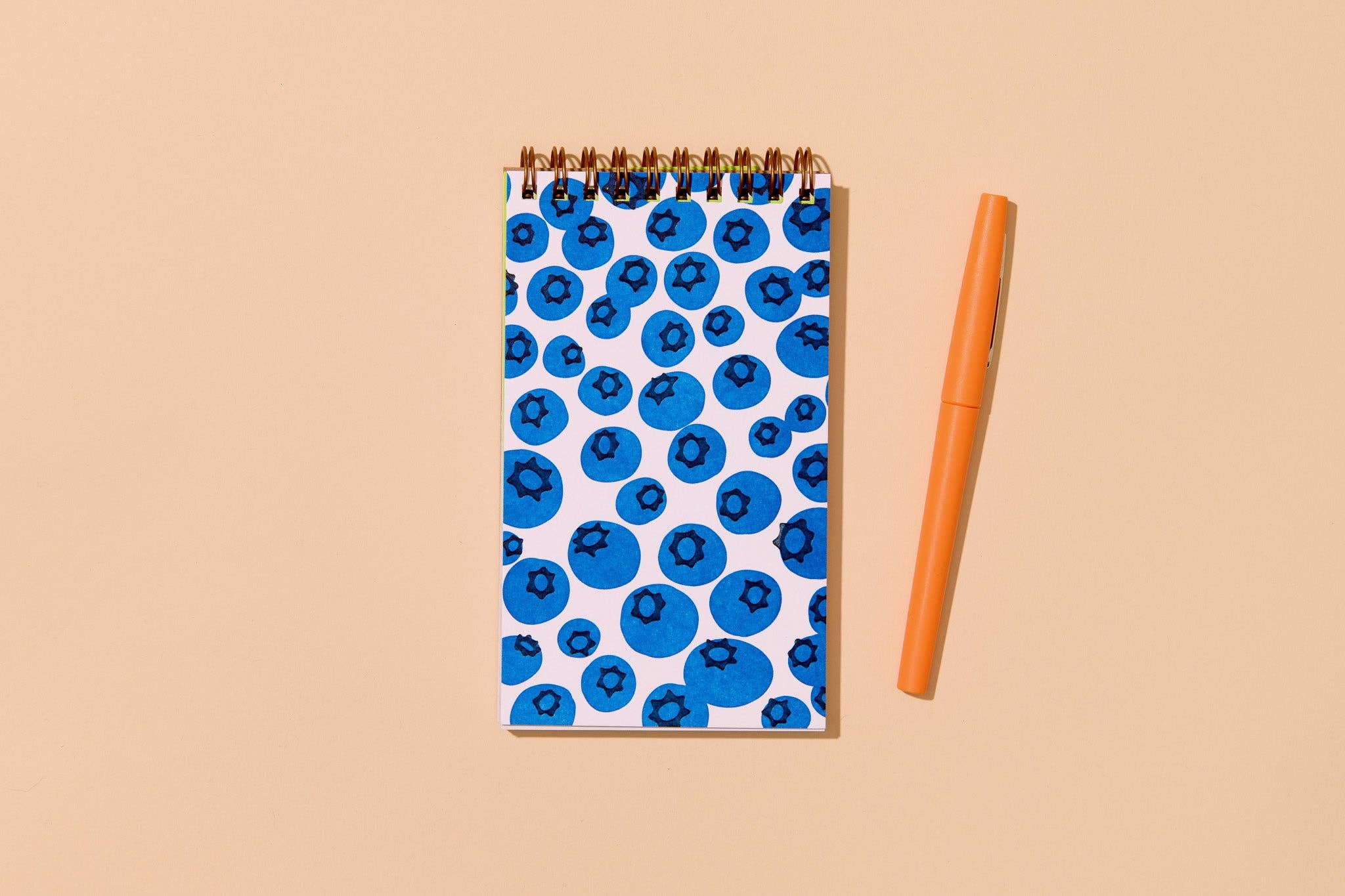 blueberry letterpress pocket-size spiral notebook - Image 4