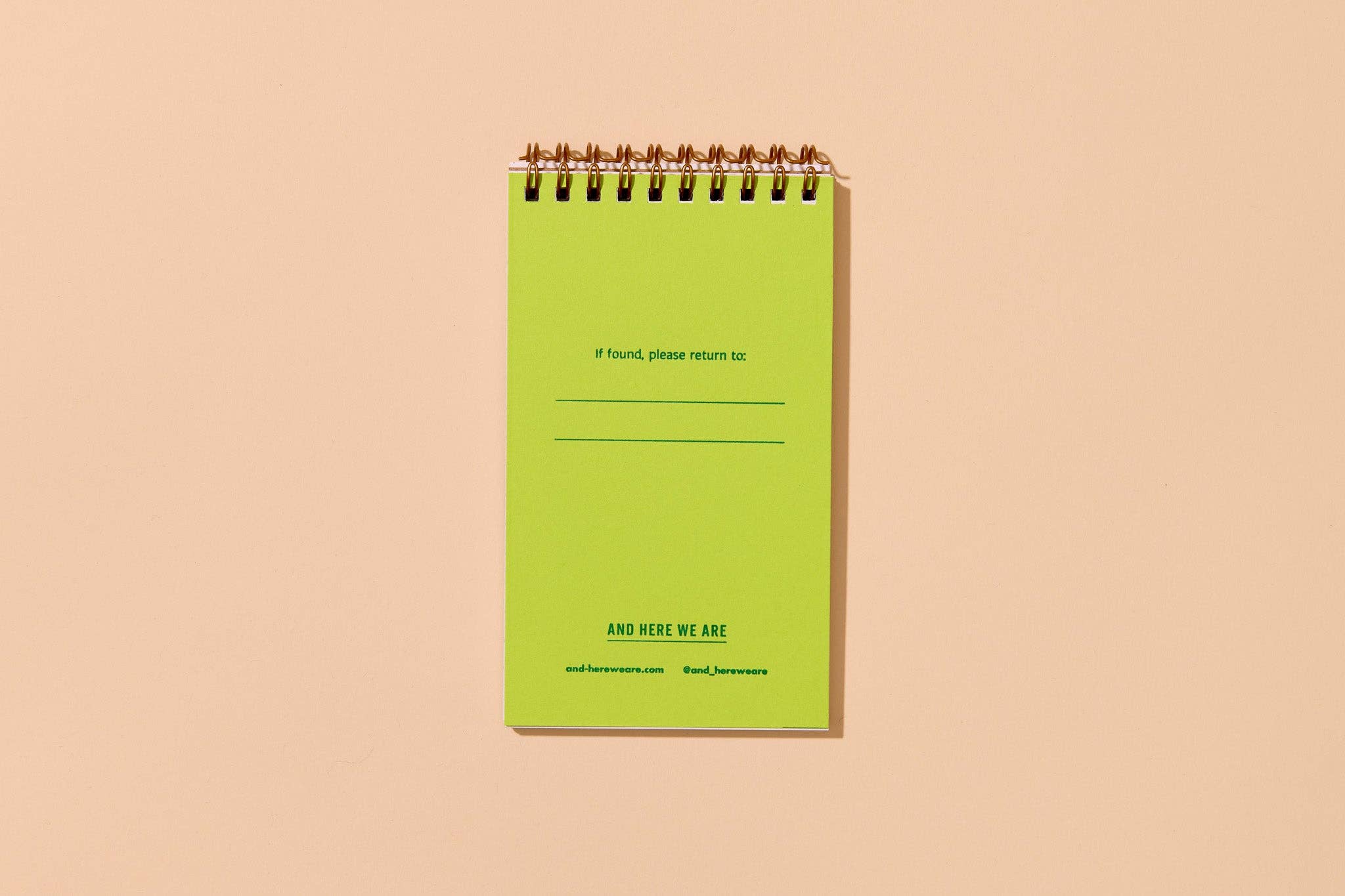 blueberry letterpress pocket-size spiral notebook - Image 5