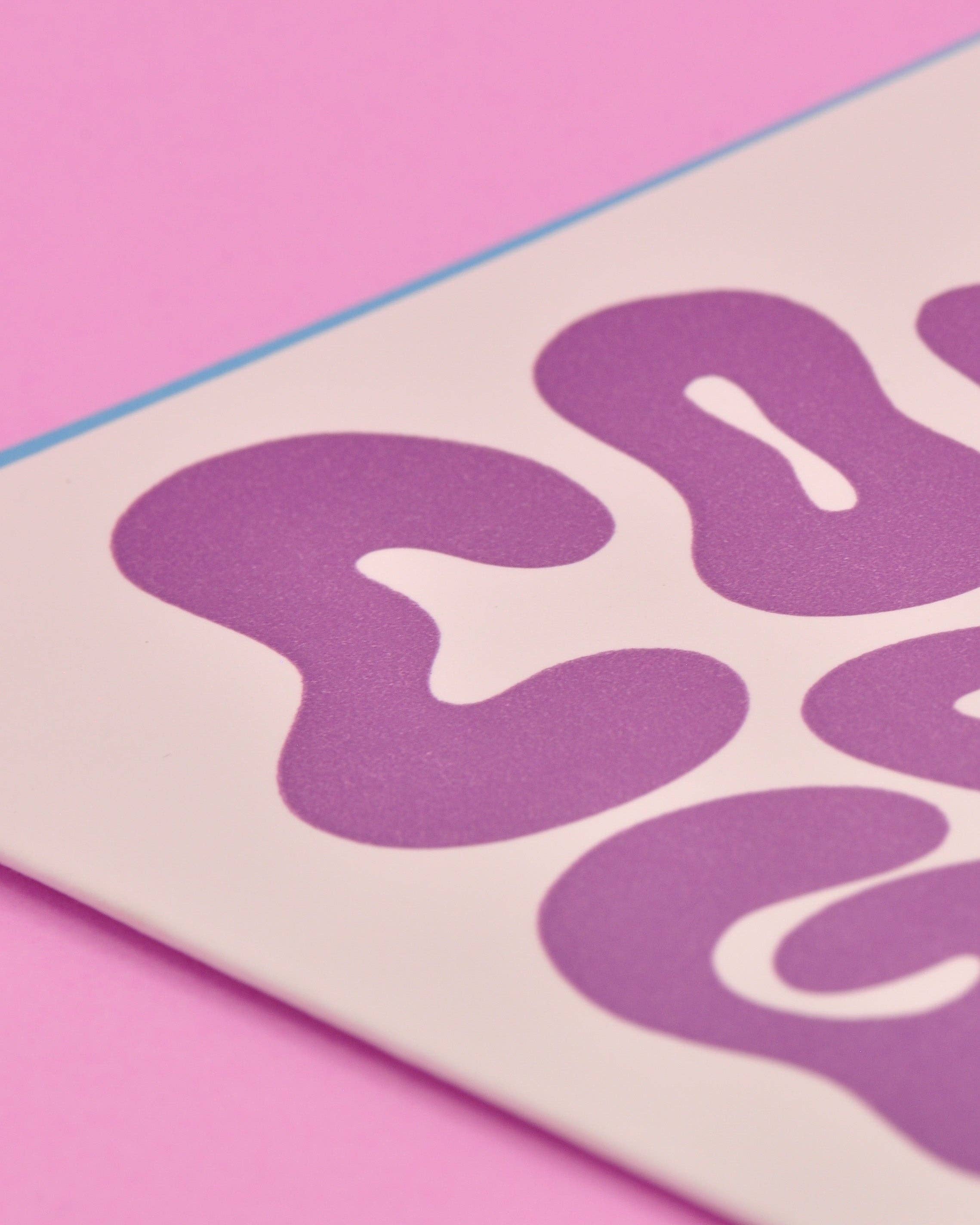 bubble congrats letterpress greeting card - Image 3