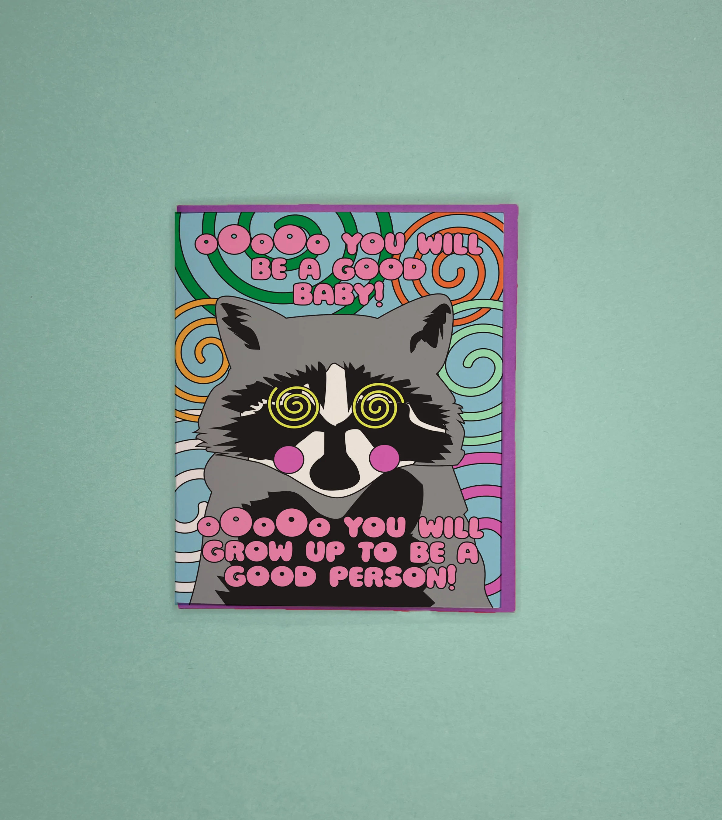 hypnotic baby card