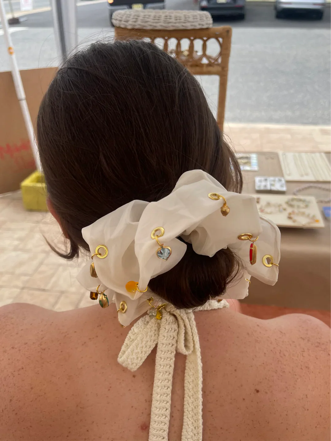 charm scrunchie - Image 4