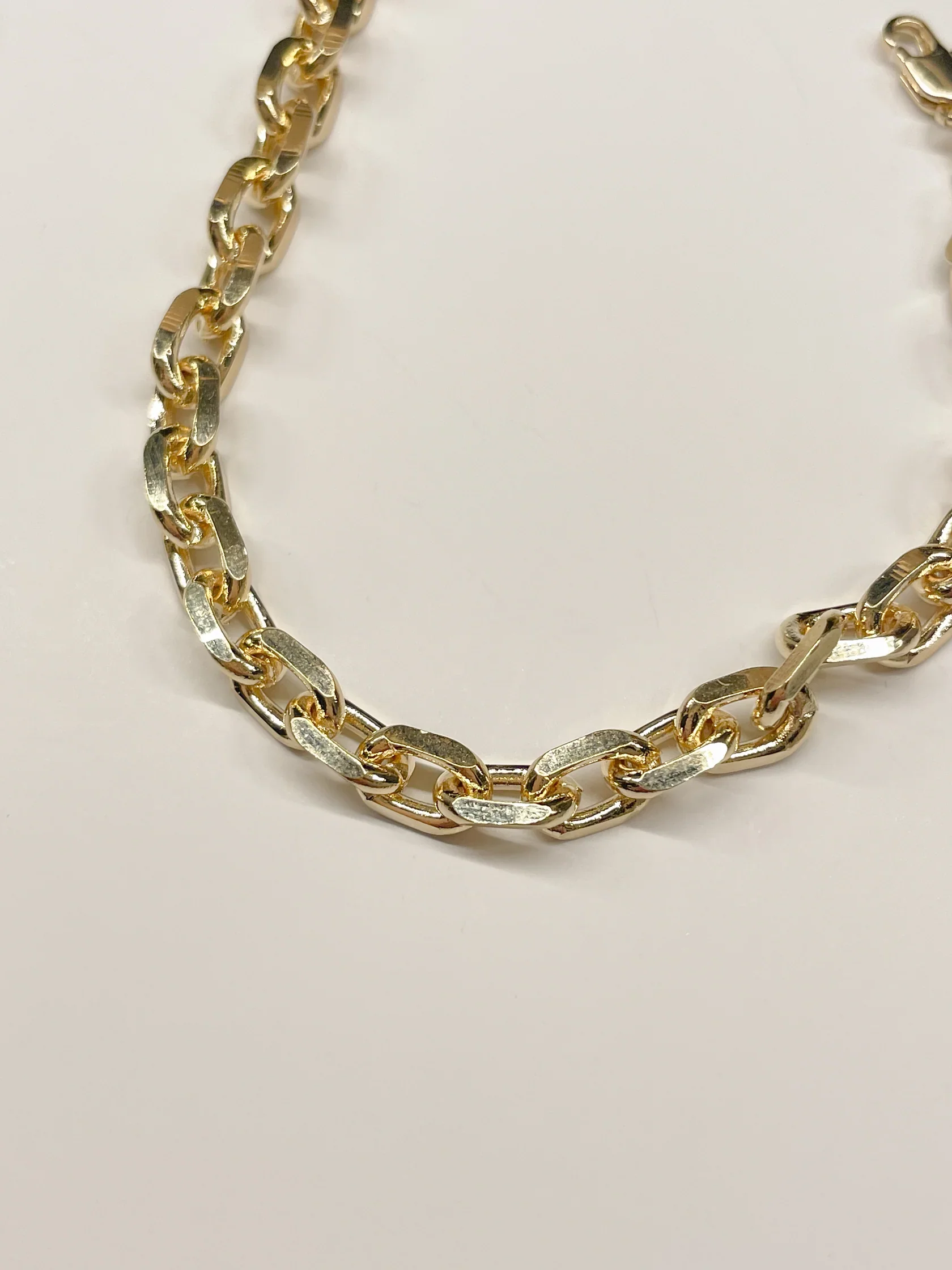 chunky link charm bracelet - Image 2
