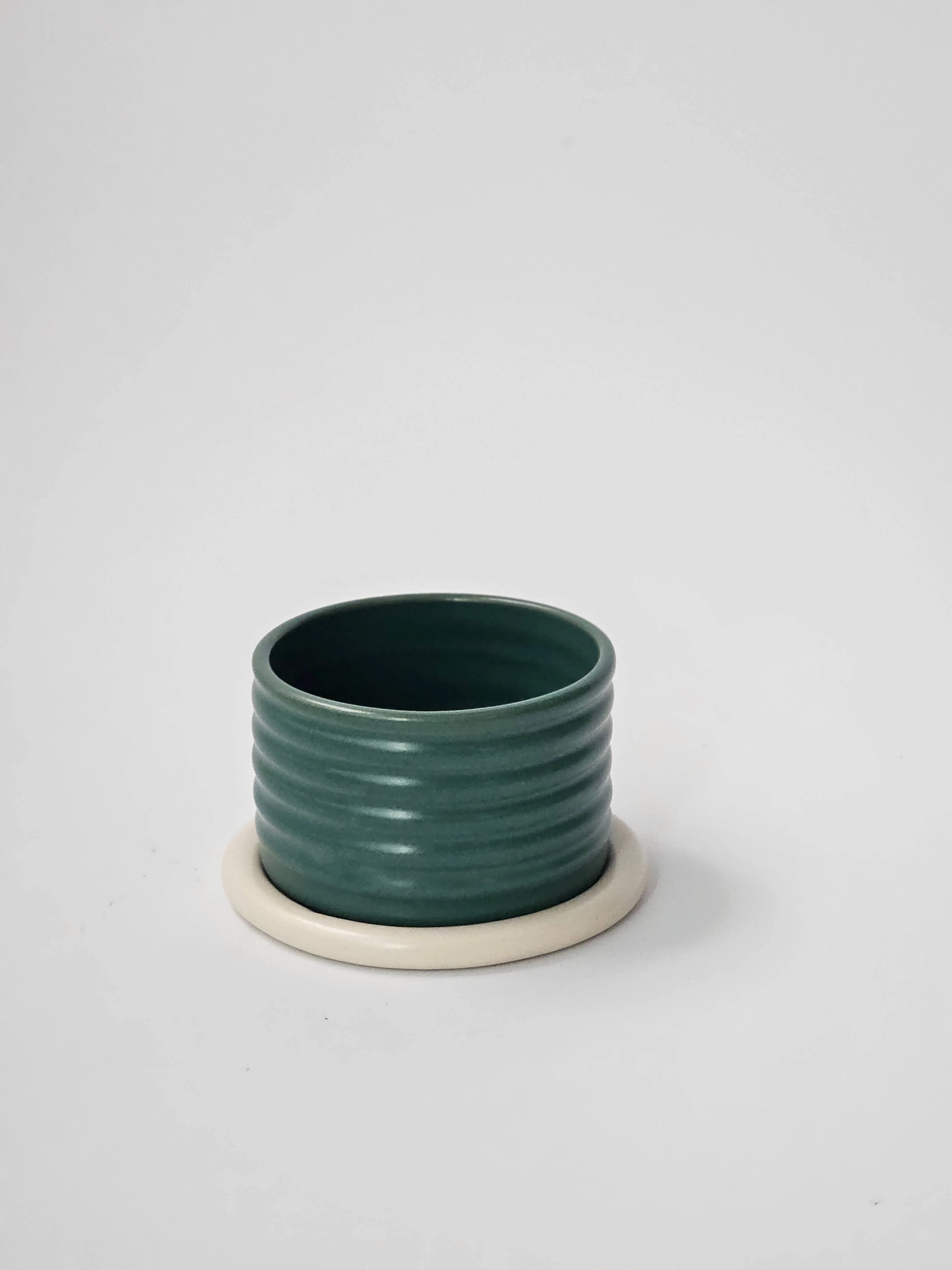handmade ceramic classic bubble edge coaster - Image 5