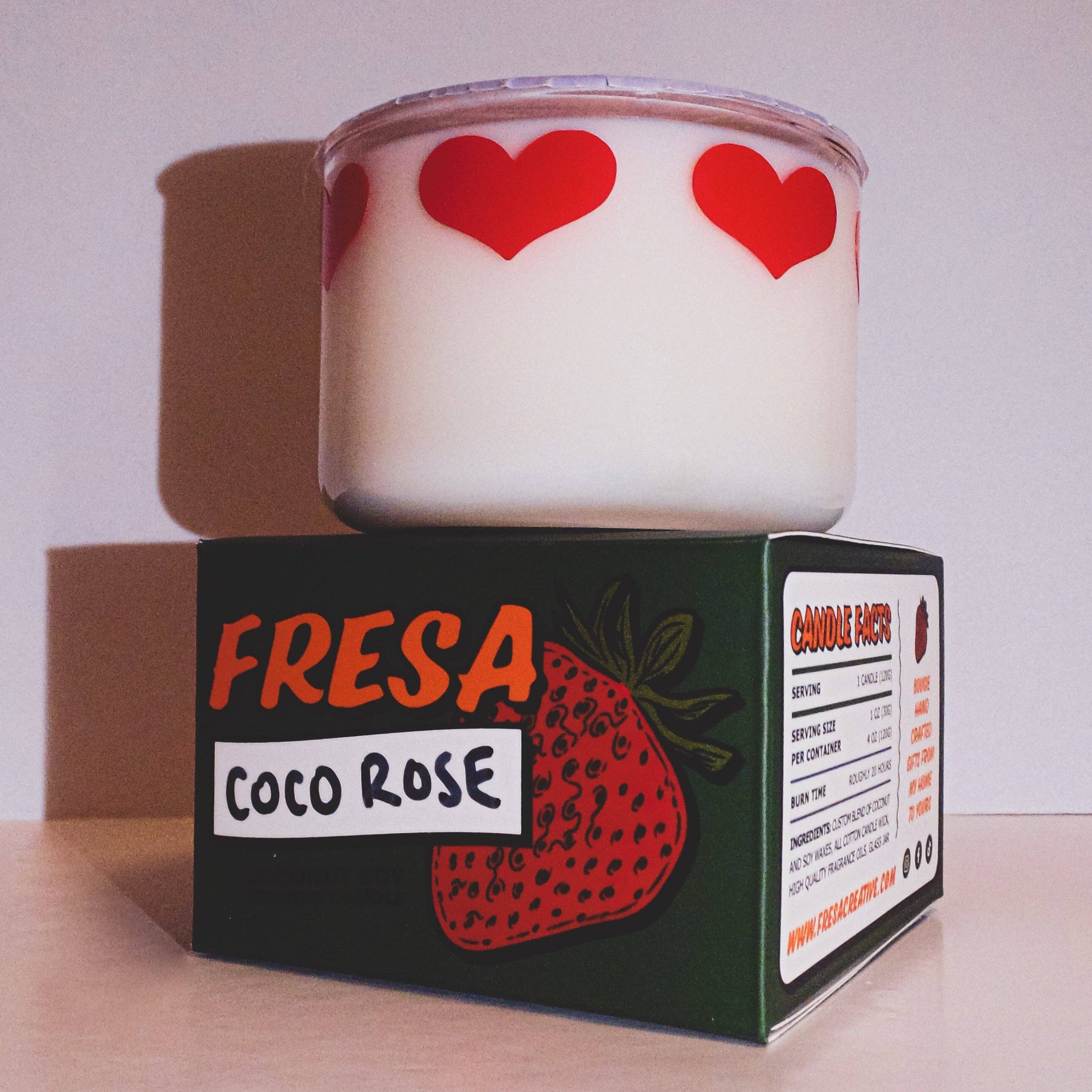 coco rose / tropical mini candle / latina + midwest inspired - Image 2