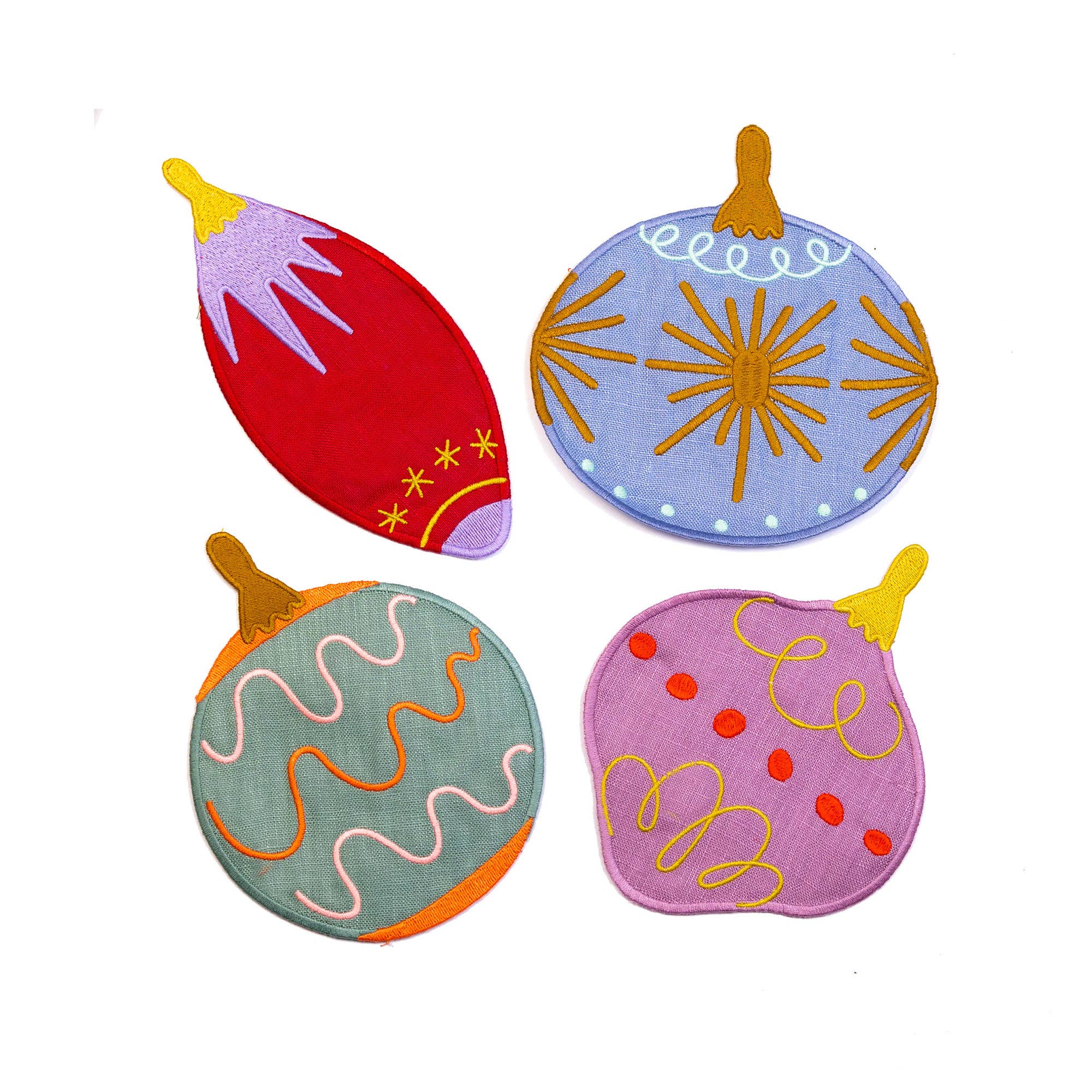 deck the halls cocktail napkins - set of 4 - Image 4