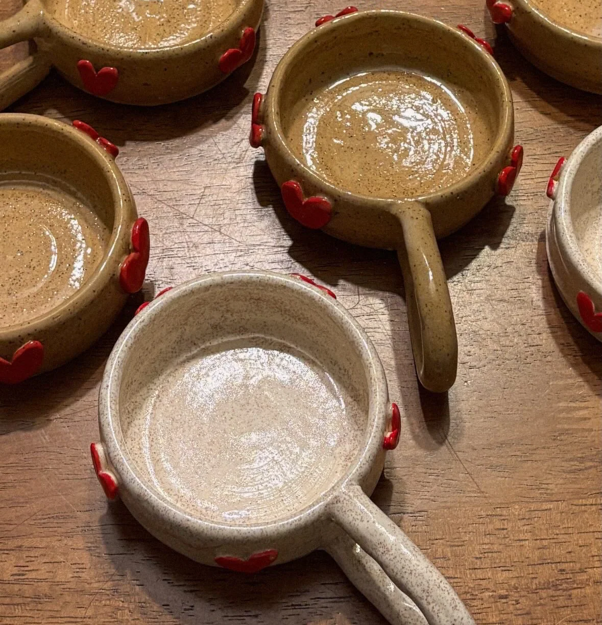 espresso heart mugs