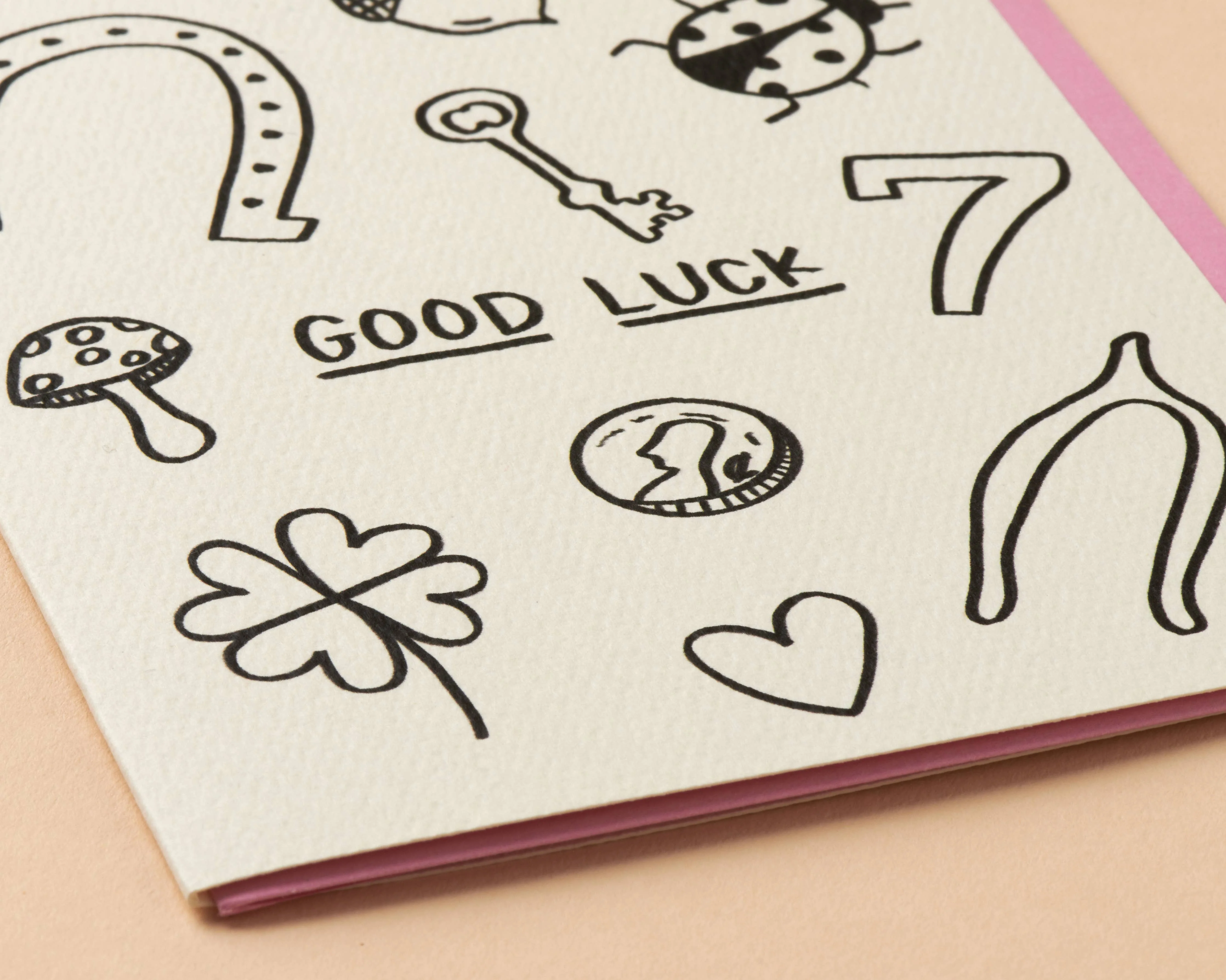 good luck charms greeting card - Image 2