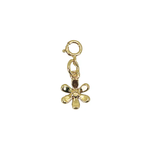 hair clip charm — blooming daisy