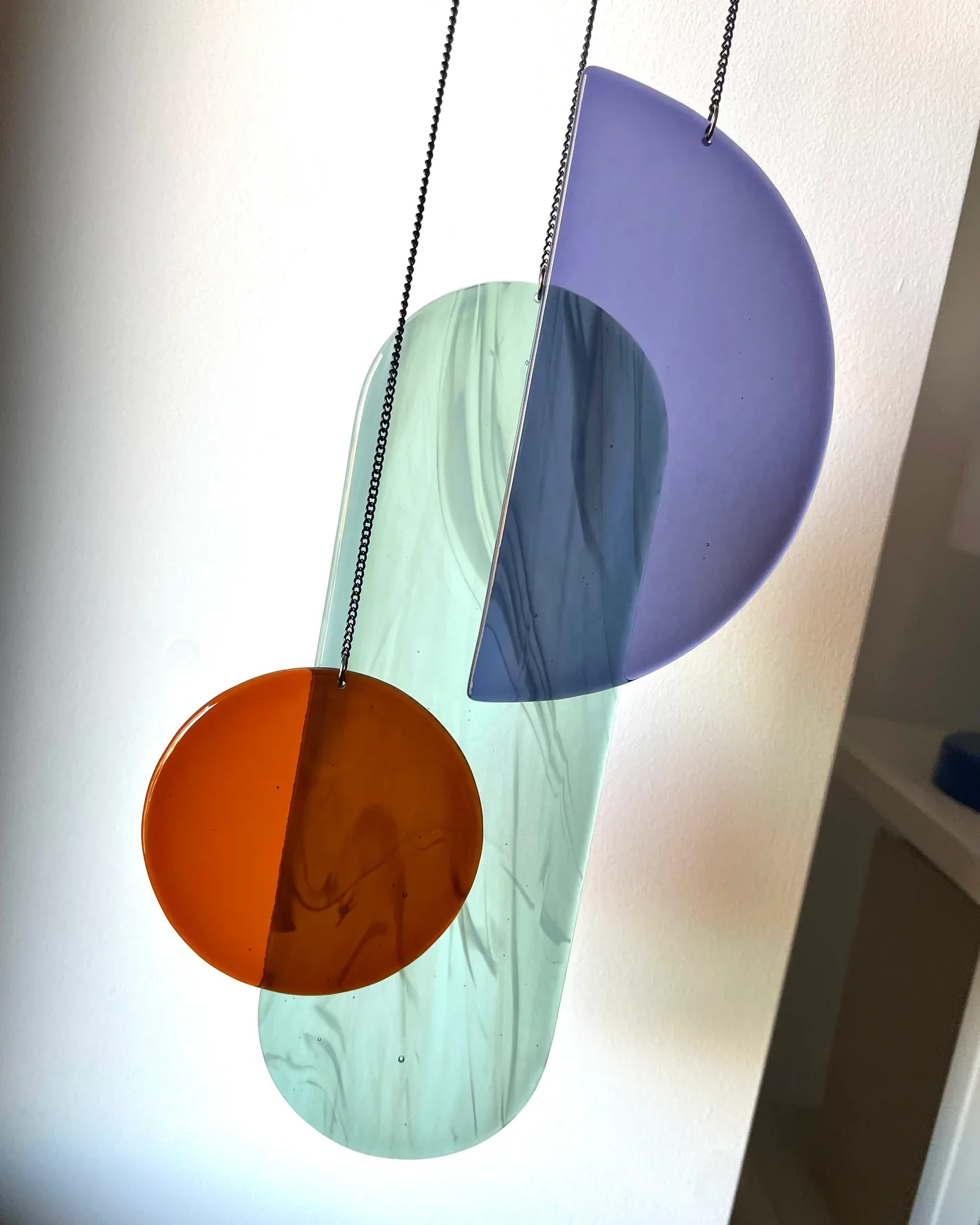 jewel fused glass art - Image 3