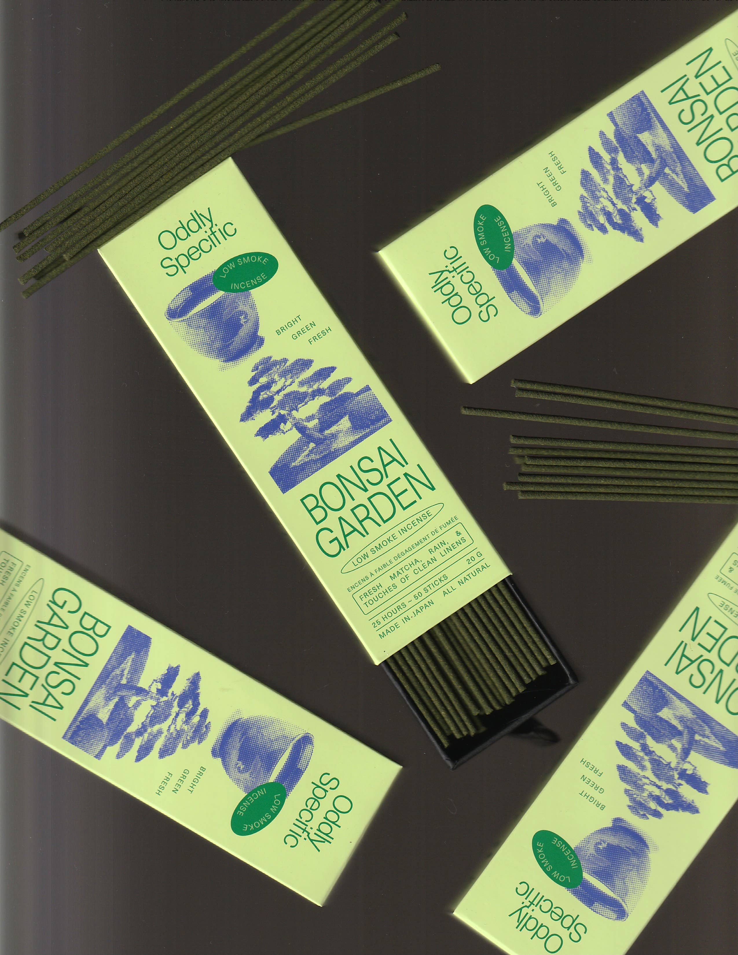 low smoke incense, made in japan, natural | bonsai garden - Image 4