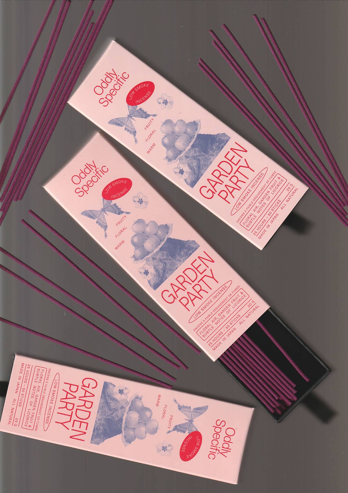 low smoke incense, made in japan, natural | garden party - Image 5