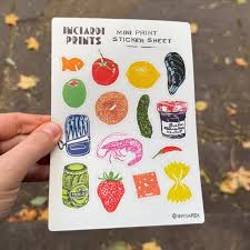 mini print sticker sheets - Image 2