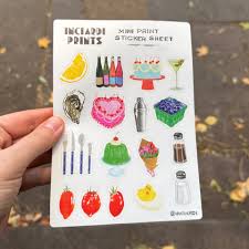 mini print sticker sheets - Image 3