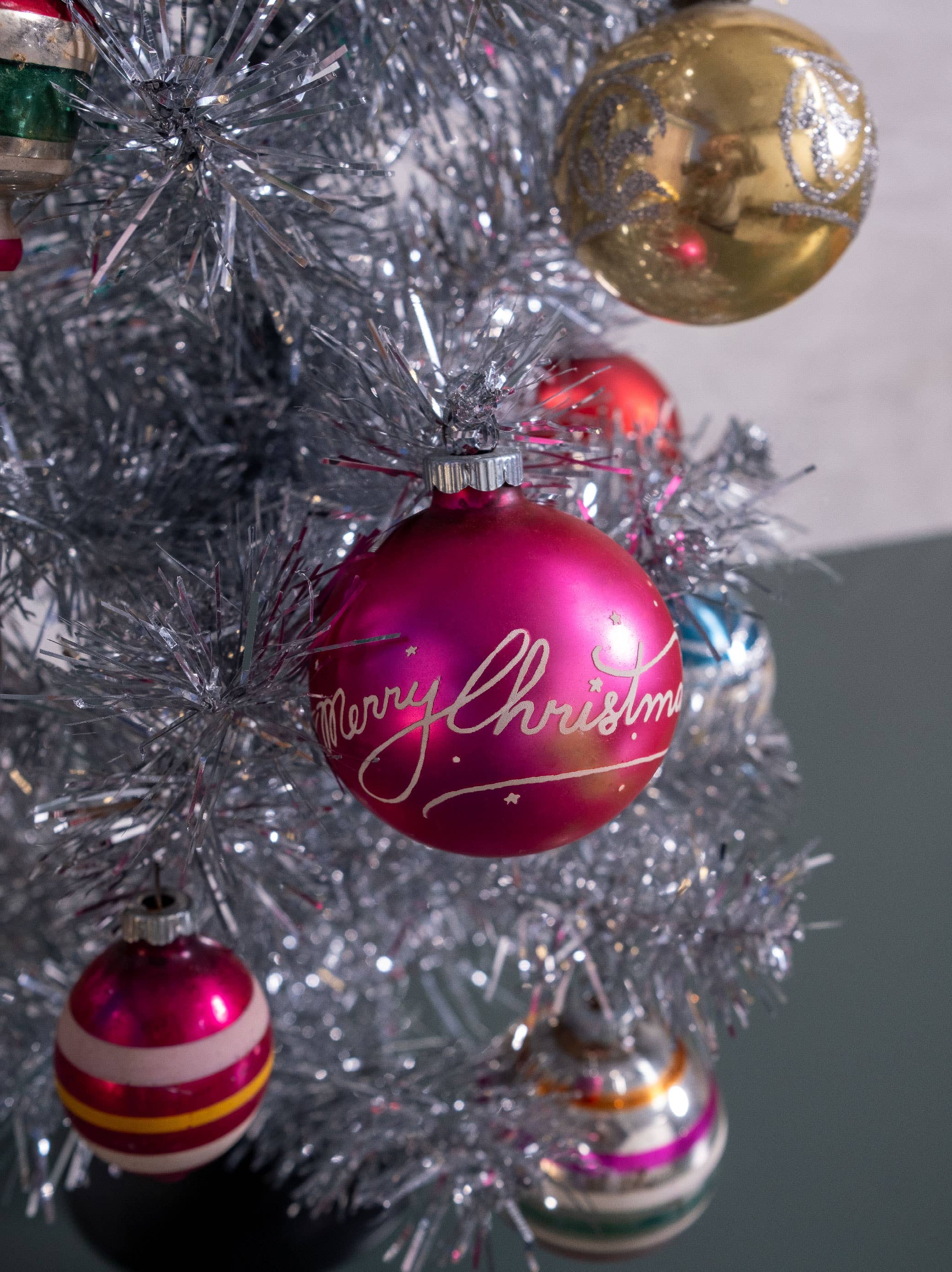 mini tinsel christmas tree - Image 2