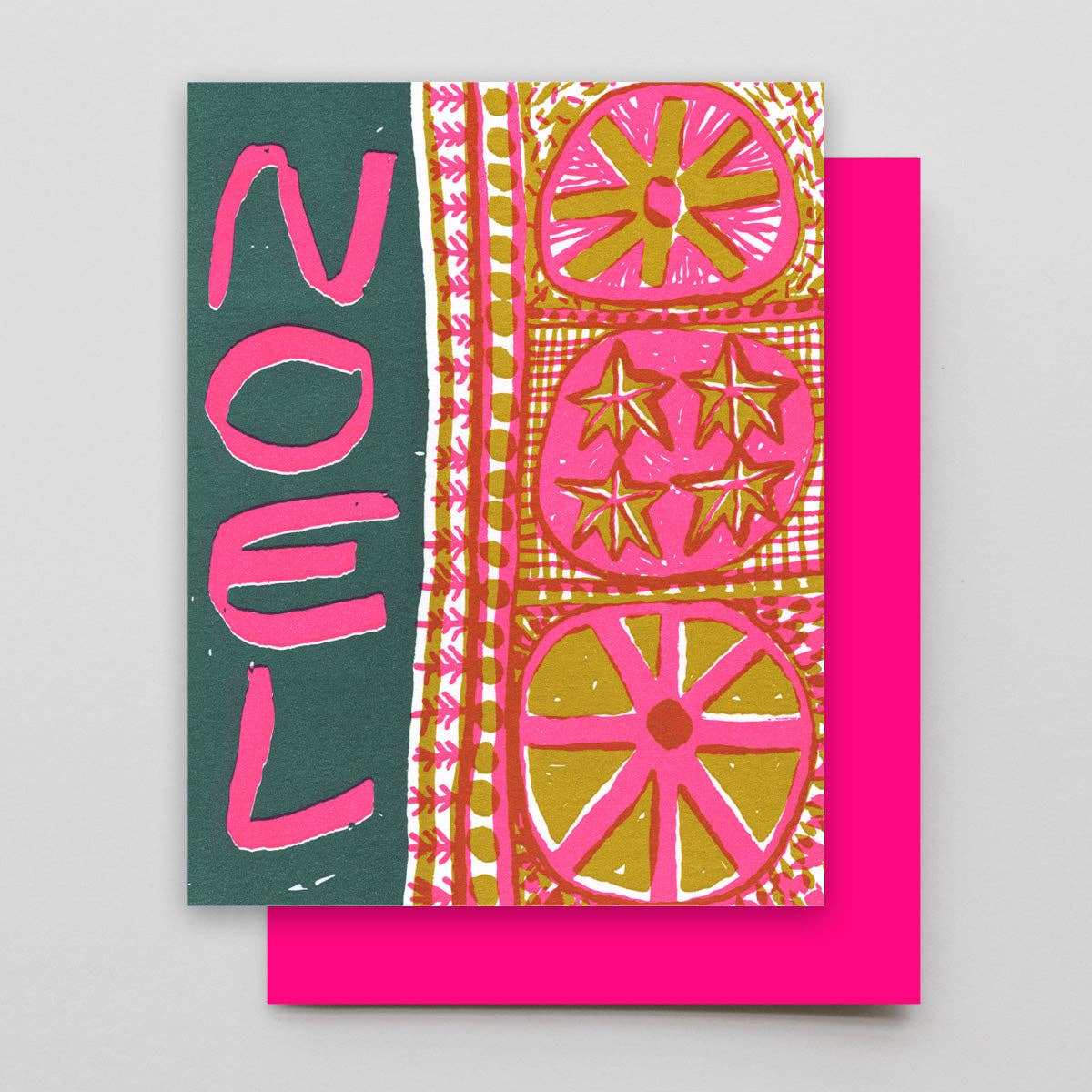 noel star shapes card - Image 2