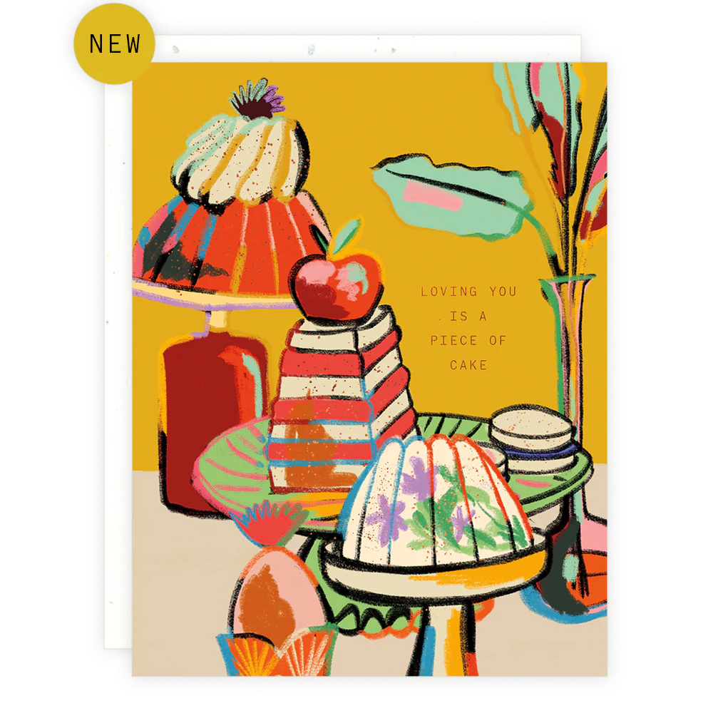 piece of cake card