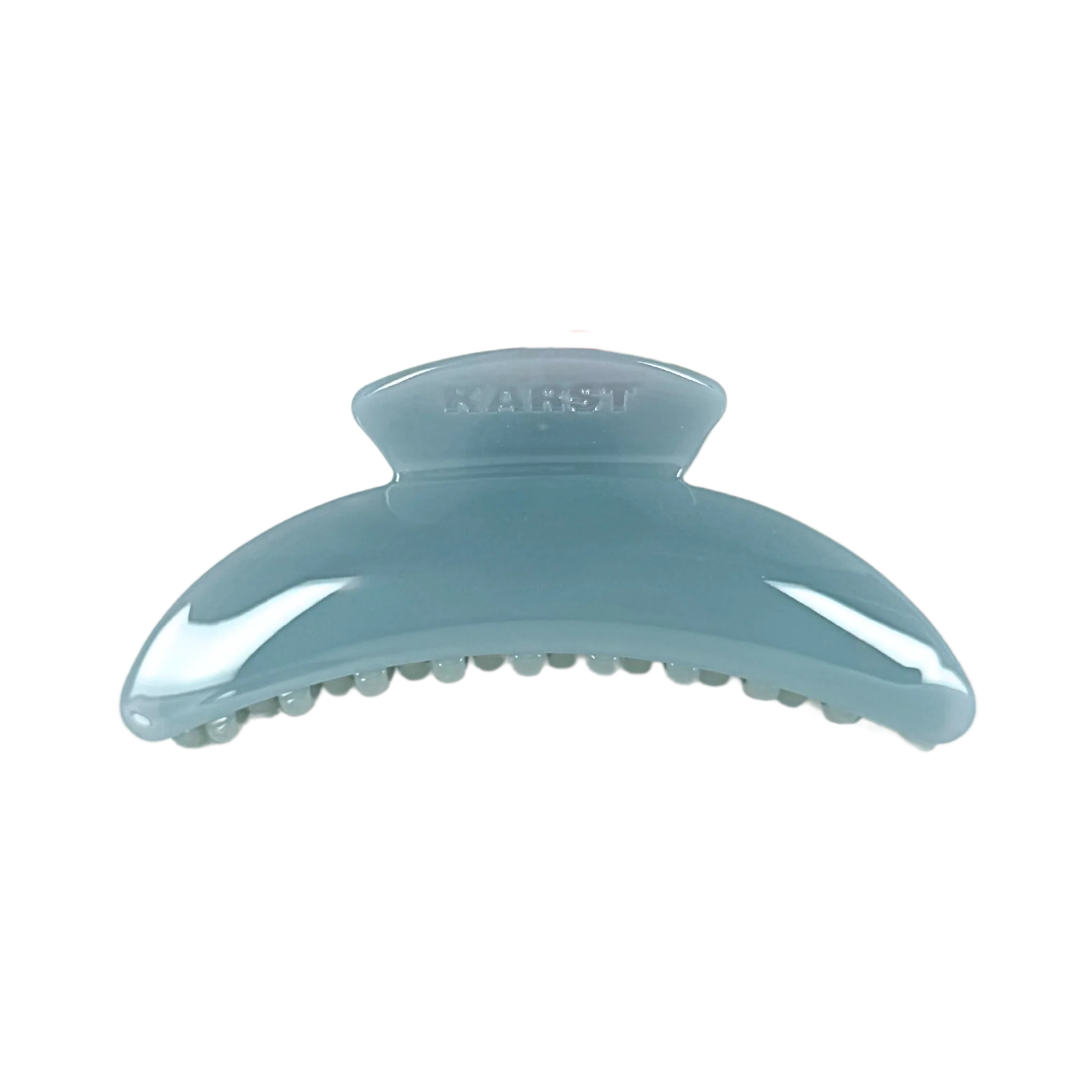 slim hair claw clip — sea spray