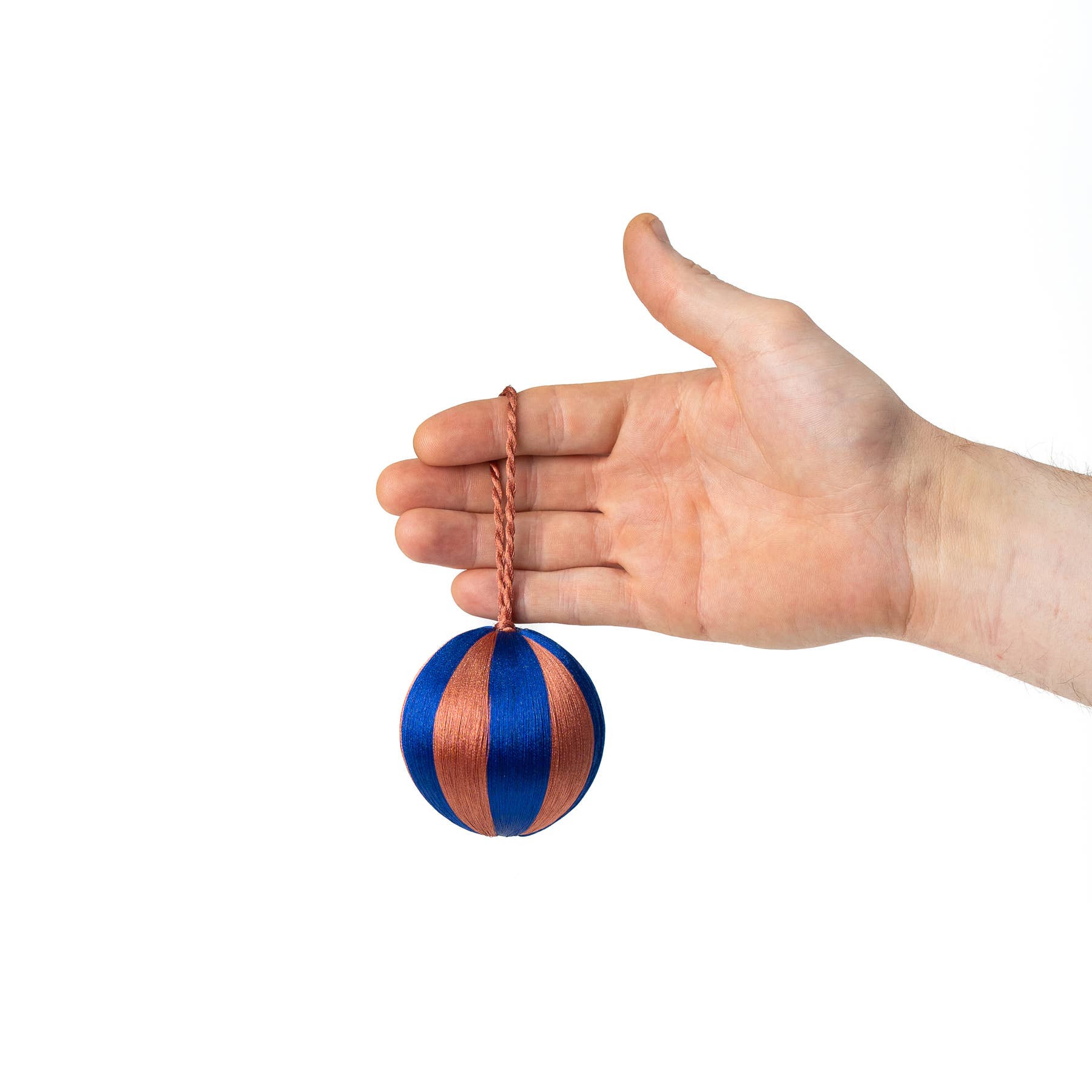 stripe baubles multi color ornament - Image 2