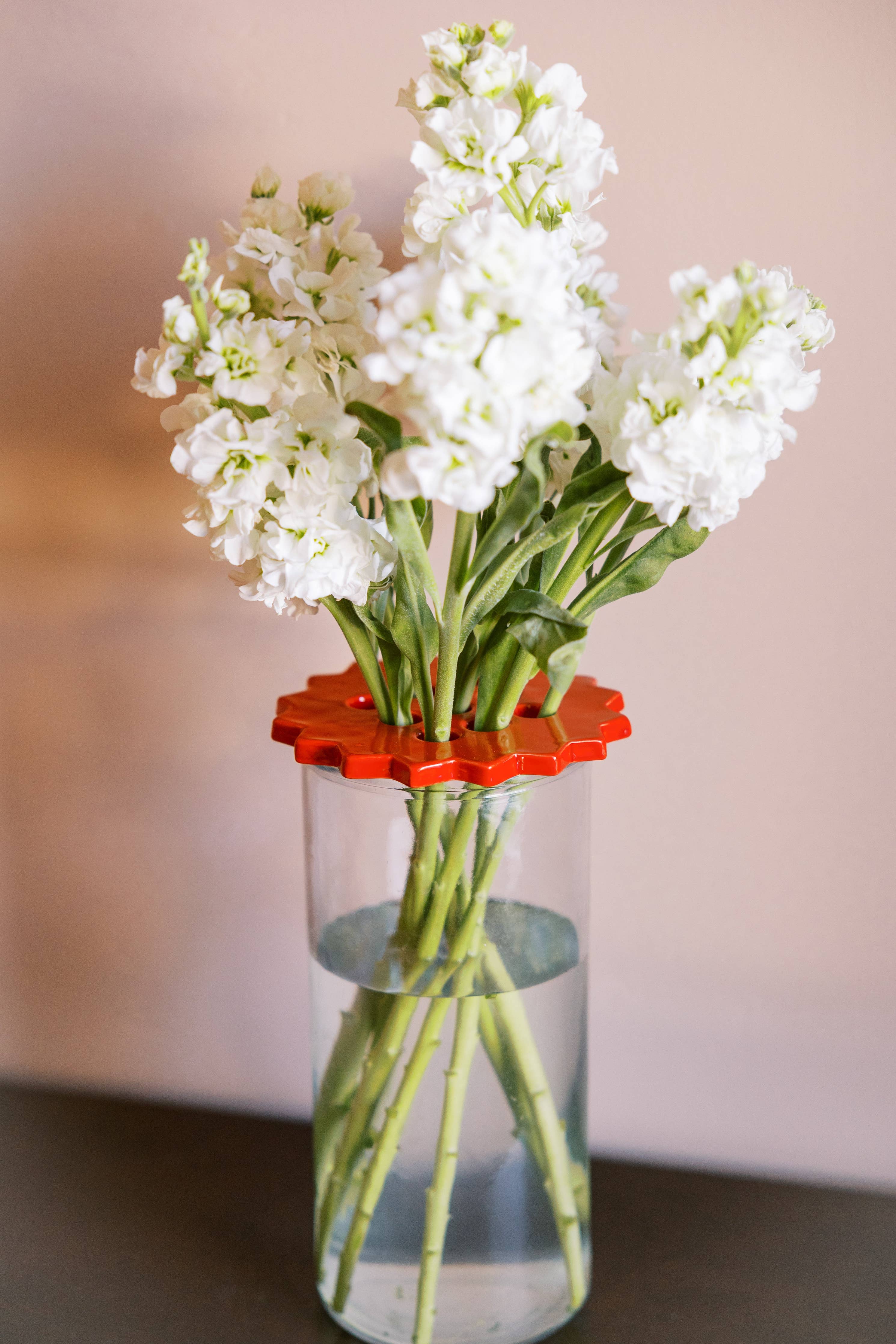 sunshine flower frog | ruby red | ceramic lid - Image 3