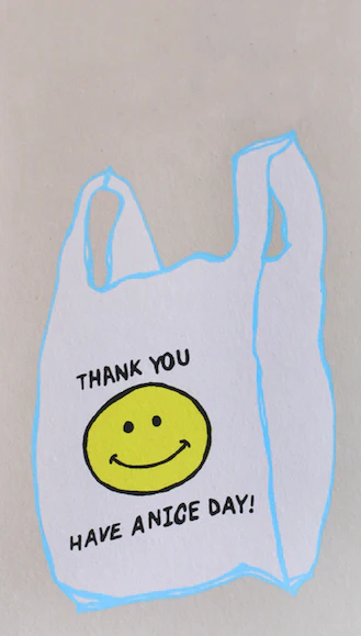 thank you bag greeting card - Image 2