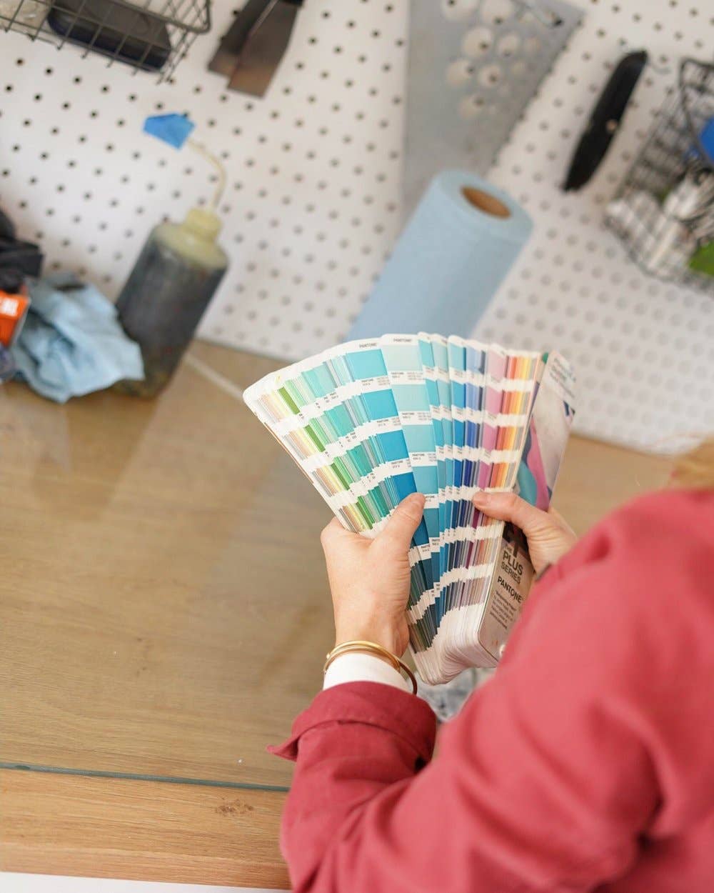thanks for the good company letterpress greeting card - Image 5
