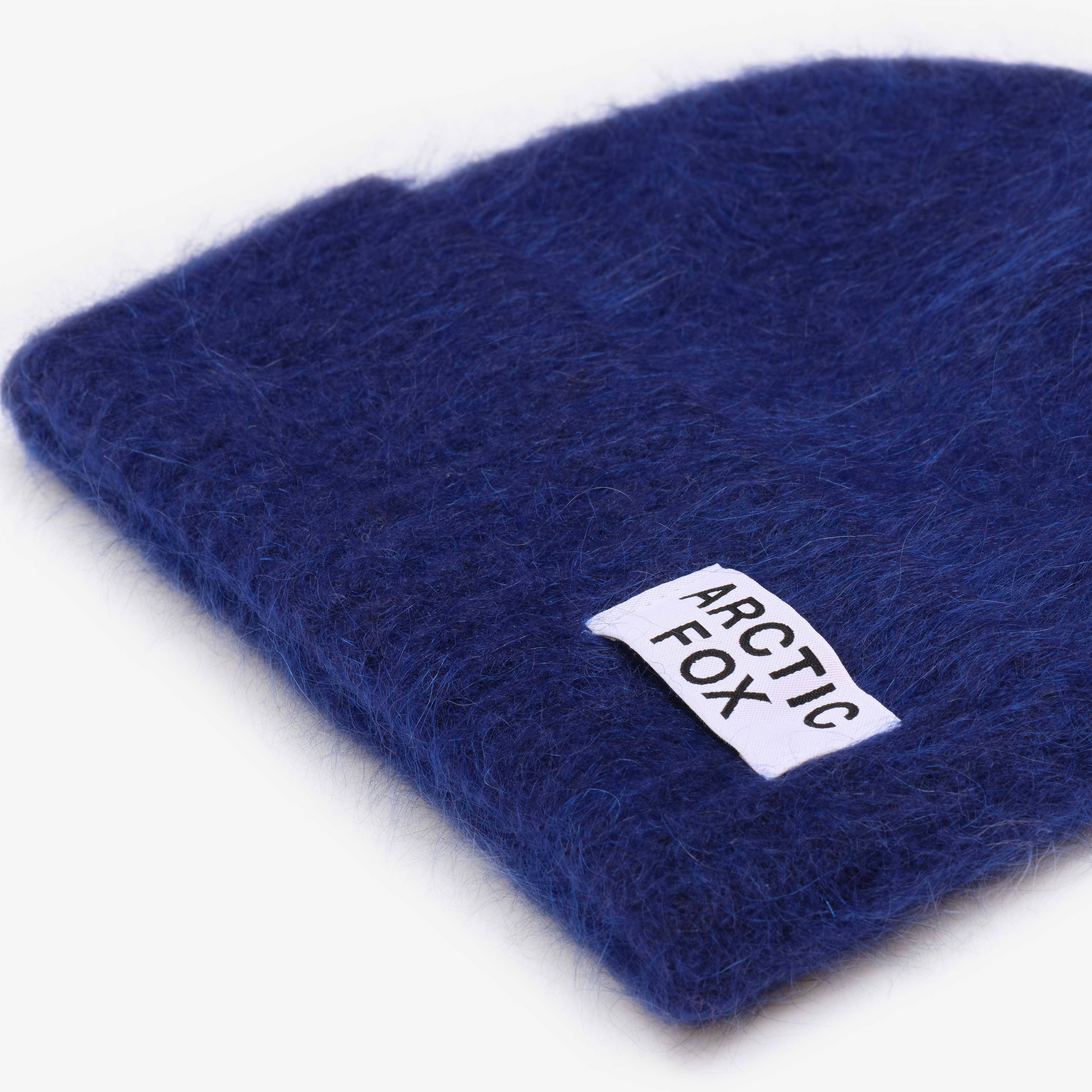 the mohair beanie - deep sea navy - Image 3