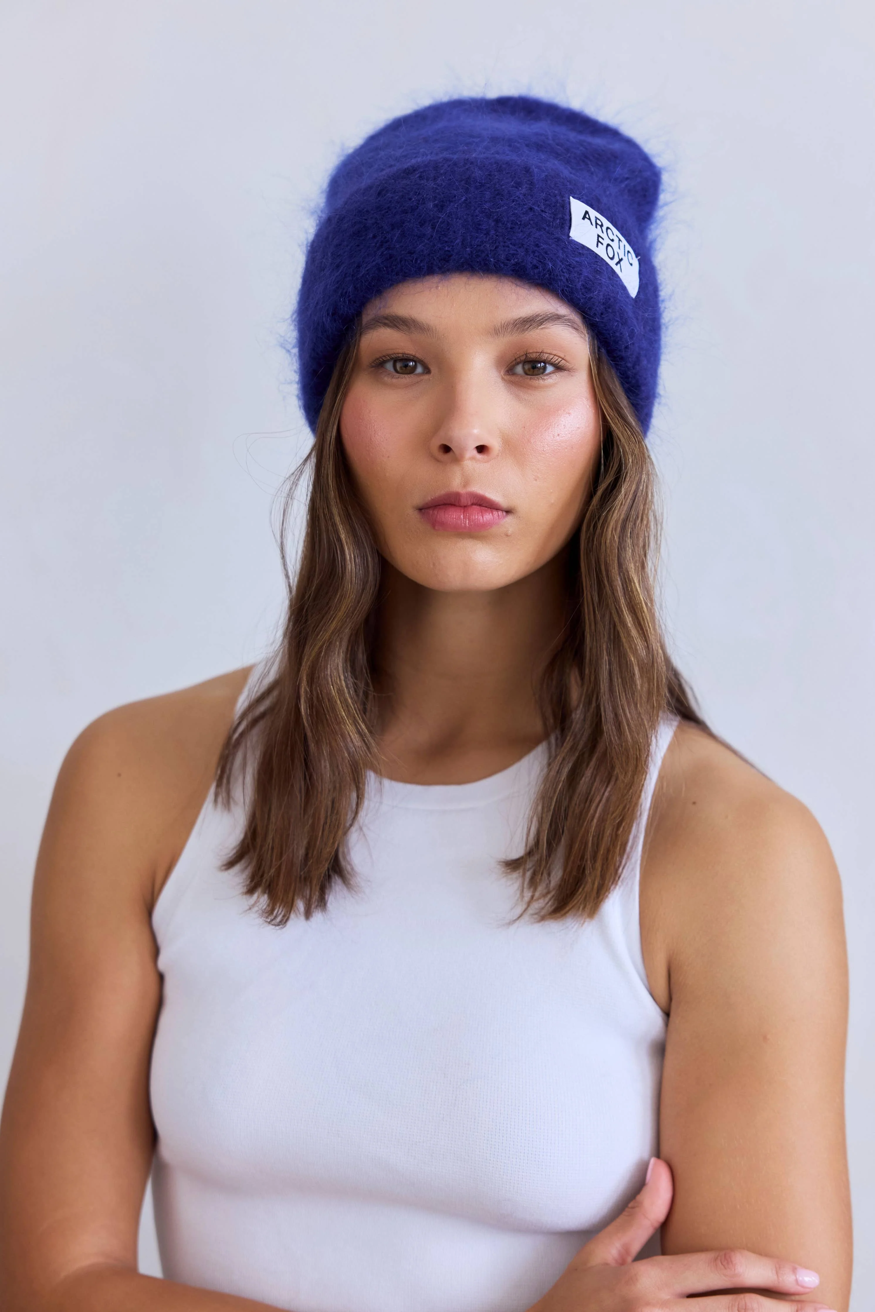 the mohair beanie - deep sea navy - Image 5