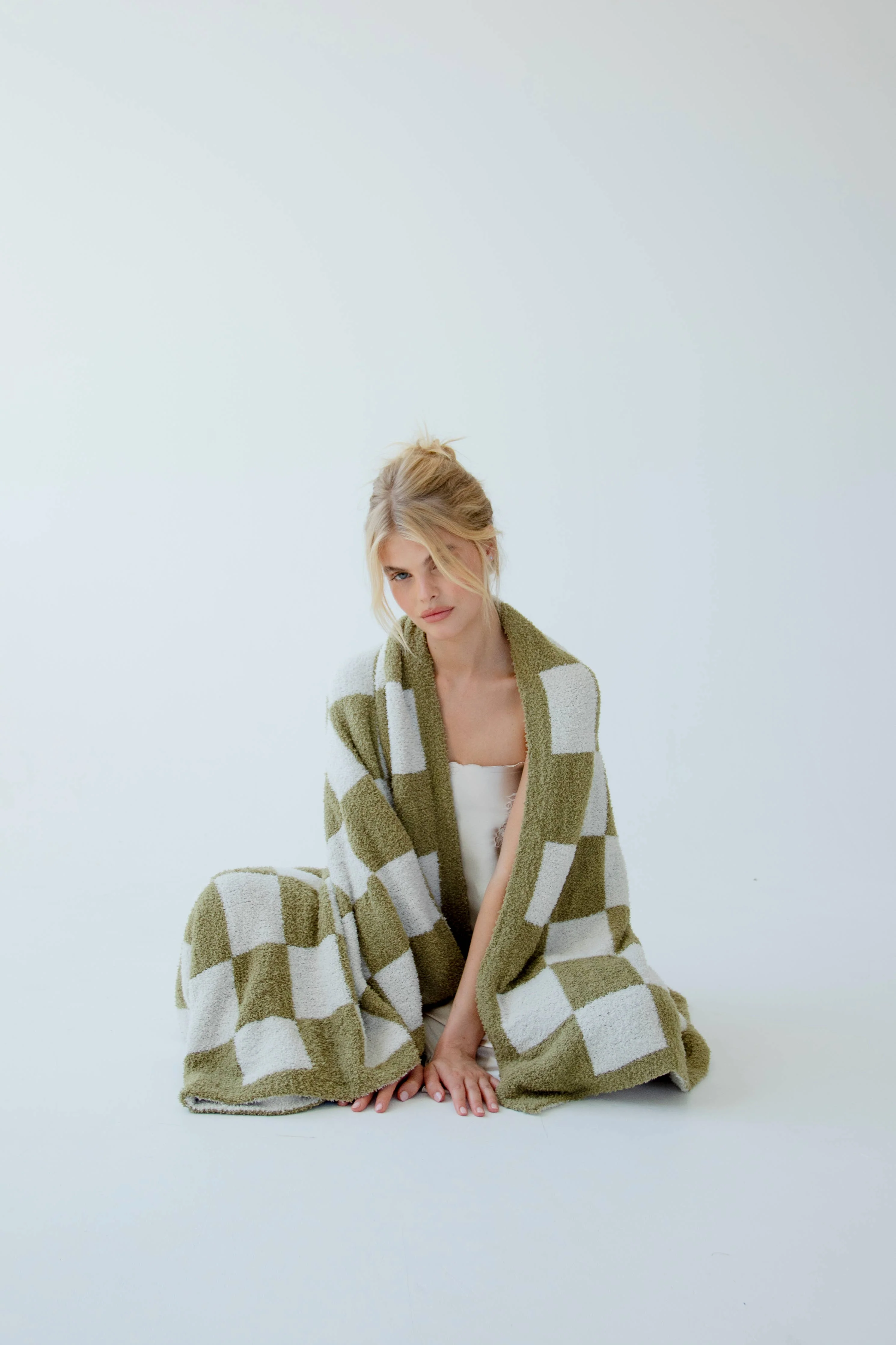 the teddy throw - 100% recycled - checkered - Image 10