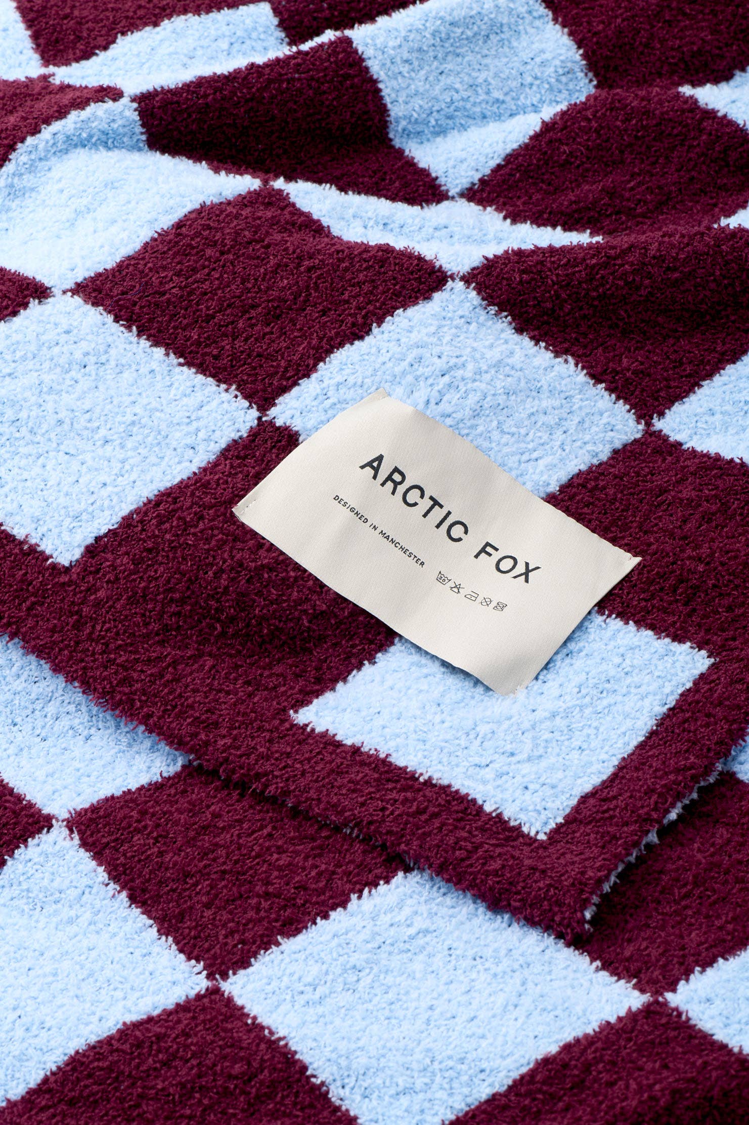 the teddy throw - 100% recycled - checkered - Image 11