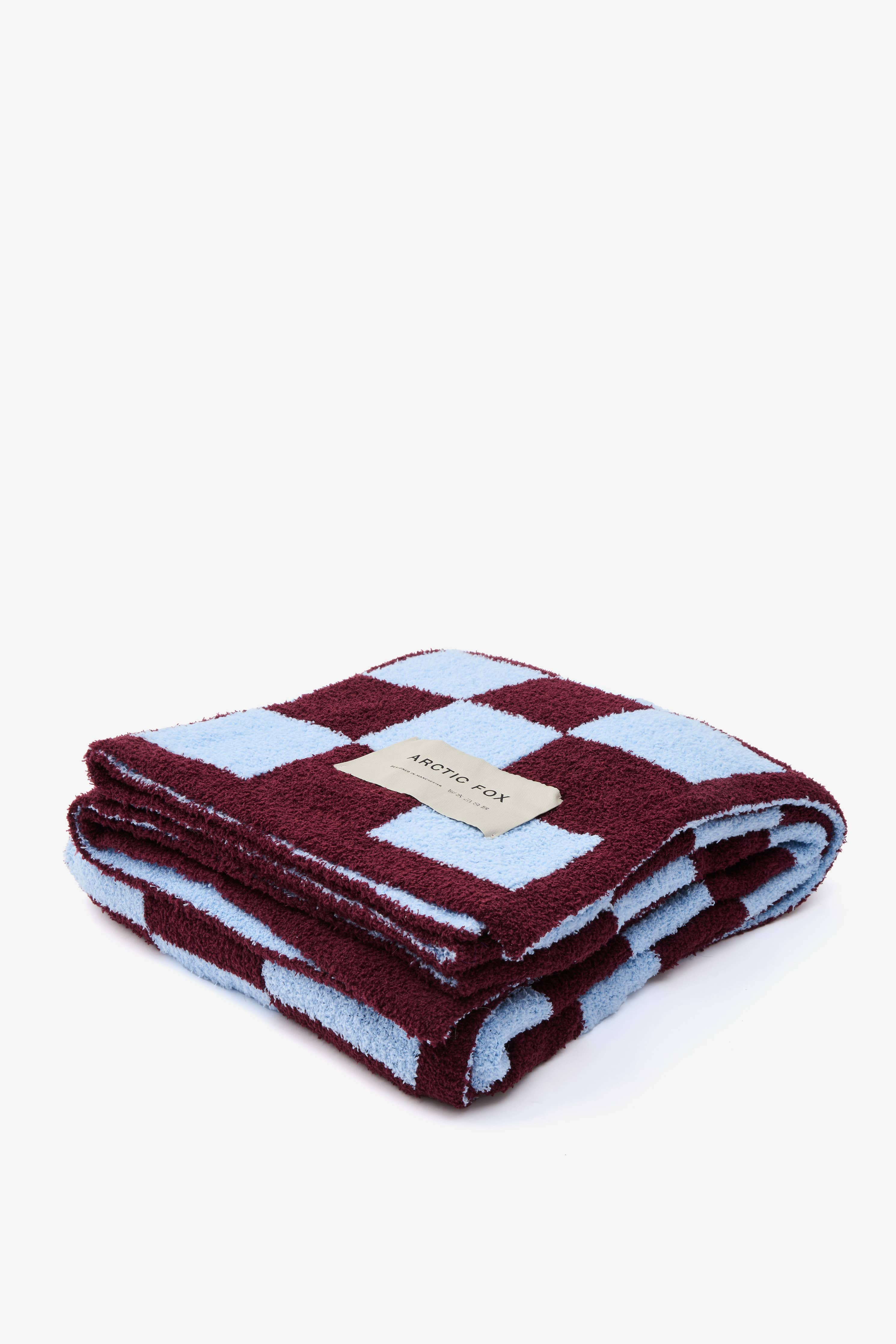 the teddy throw - 100% recycled - checkered - Image 12