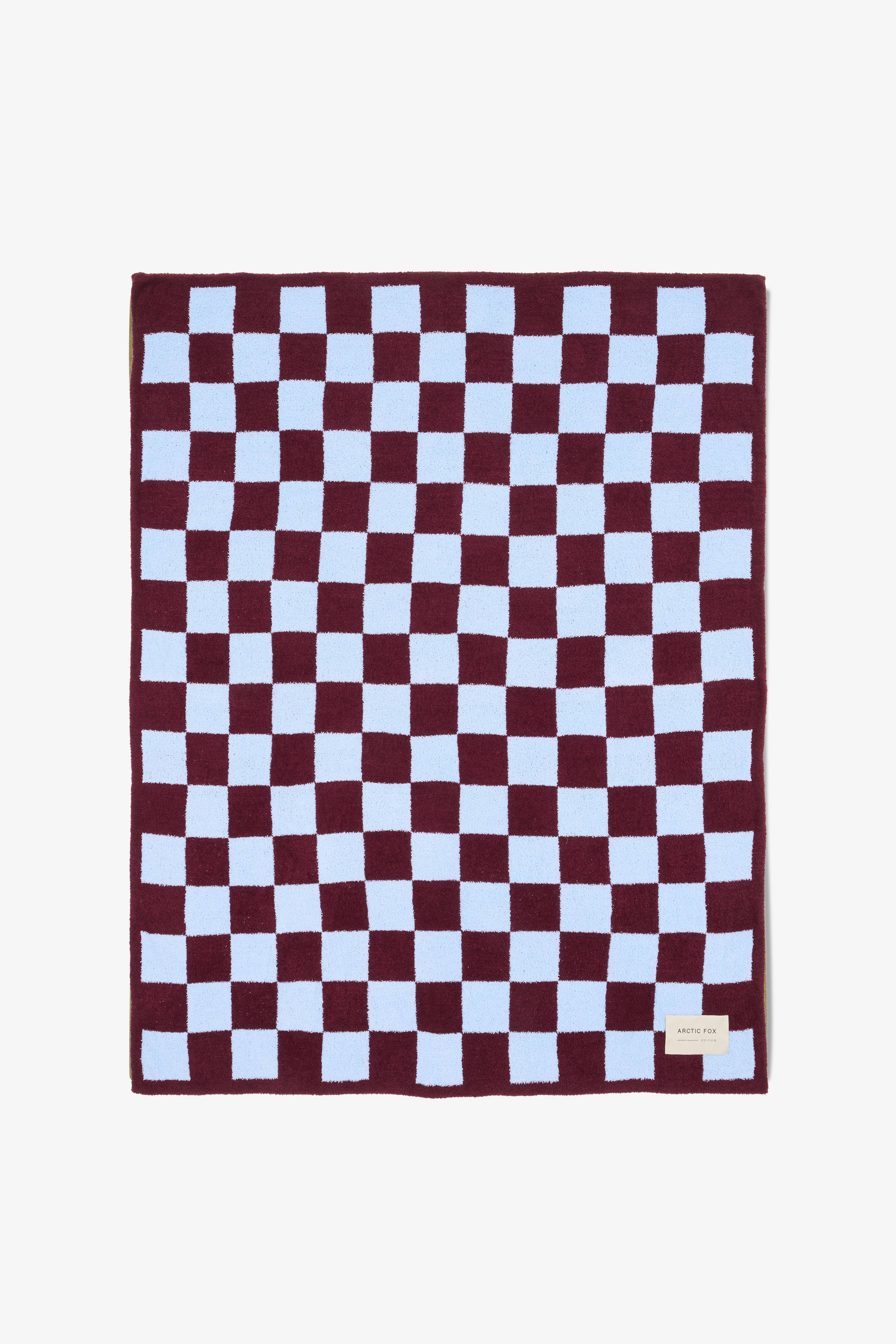 the teddy throw - 100% recycled - checkered - Image 13