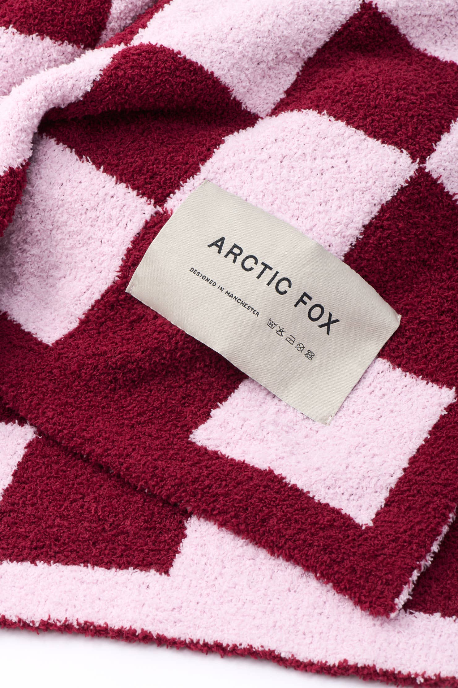 the teddy throw - 100% recycled - checkered - Image 17