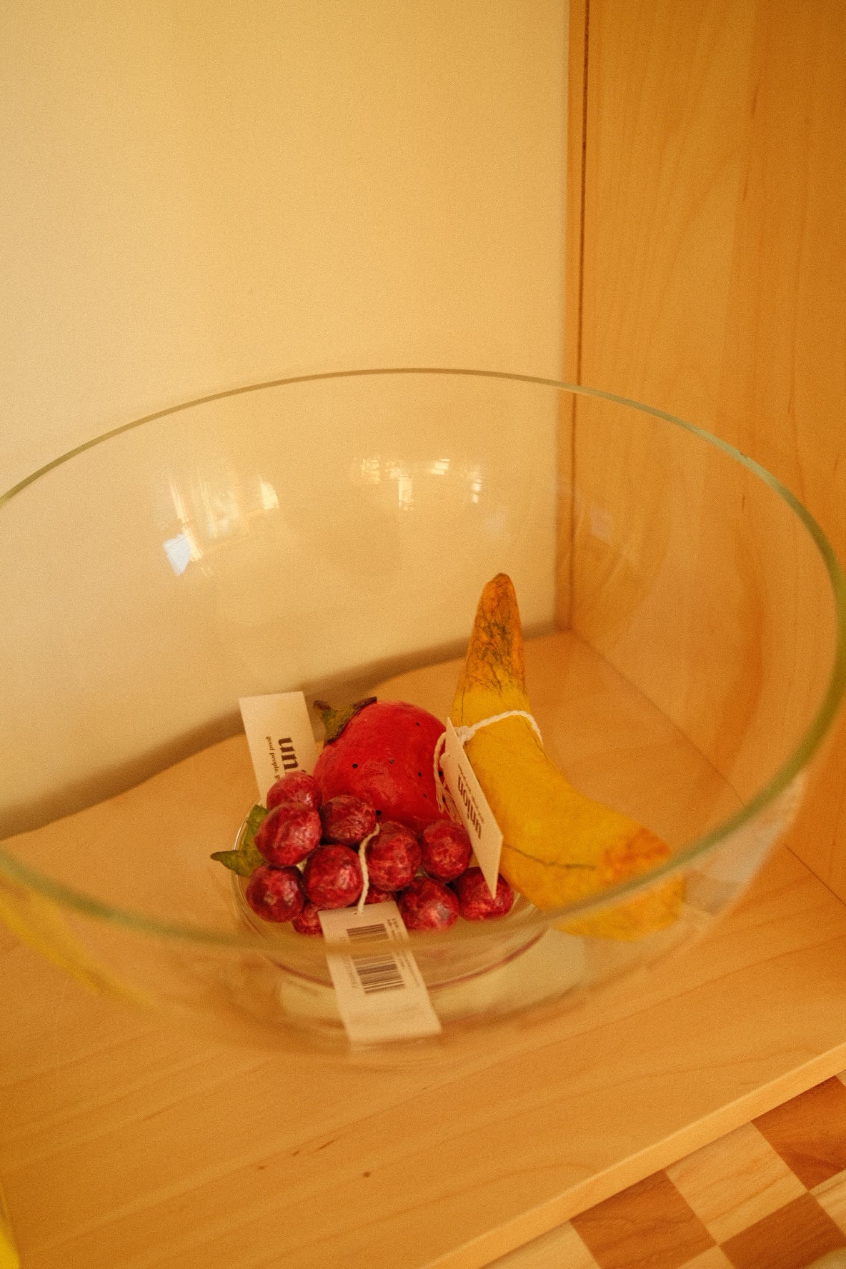 vintage glass pedestal fruit bowl - Image 6