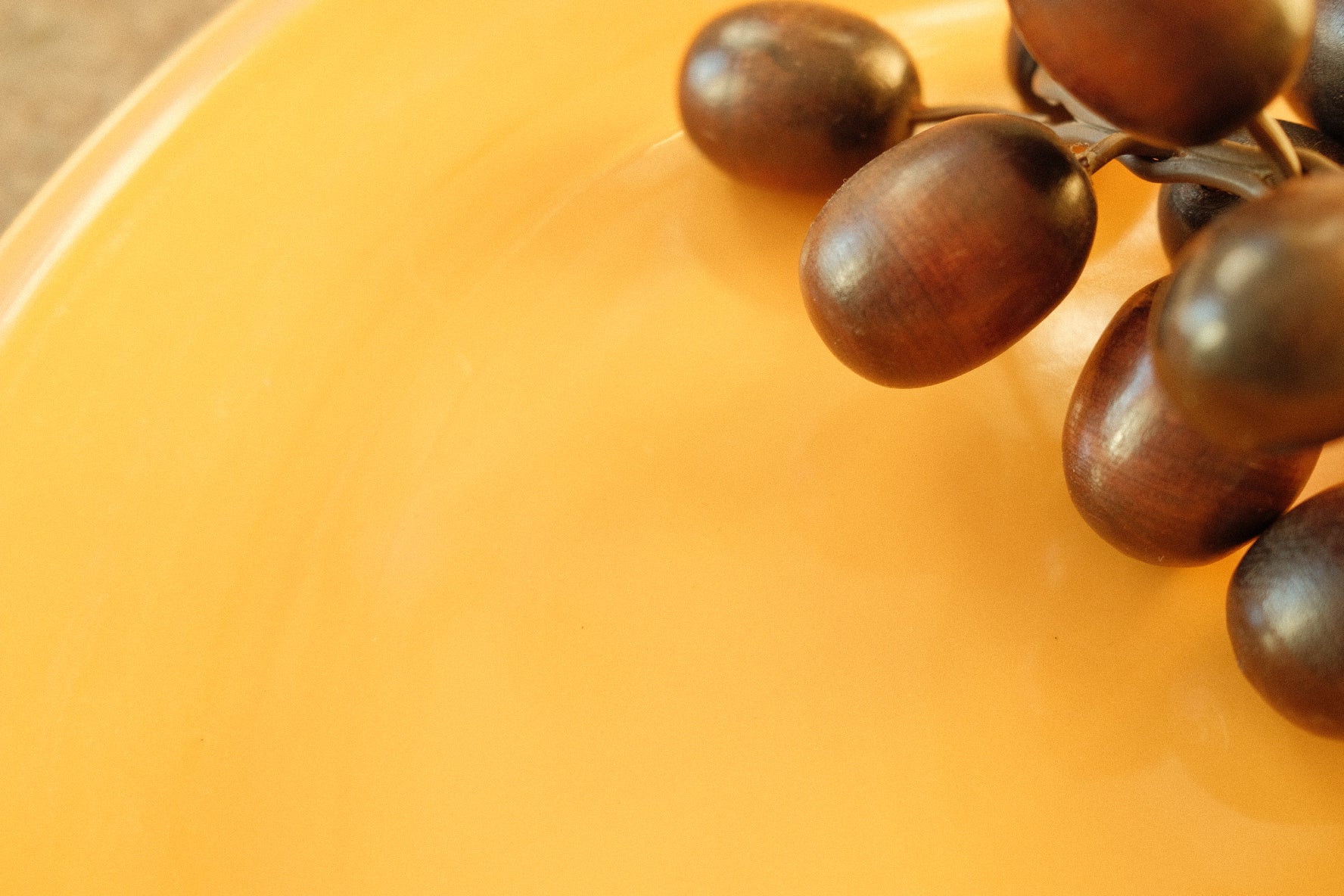 vintage orange poppy trail by metlox platter - Image 3