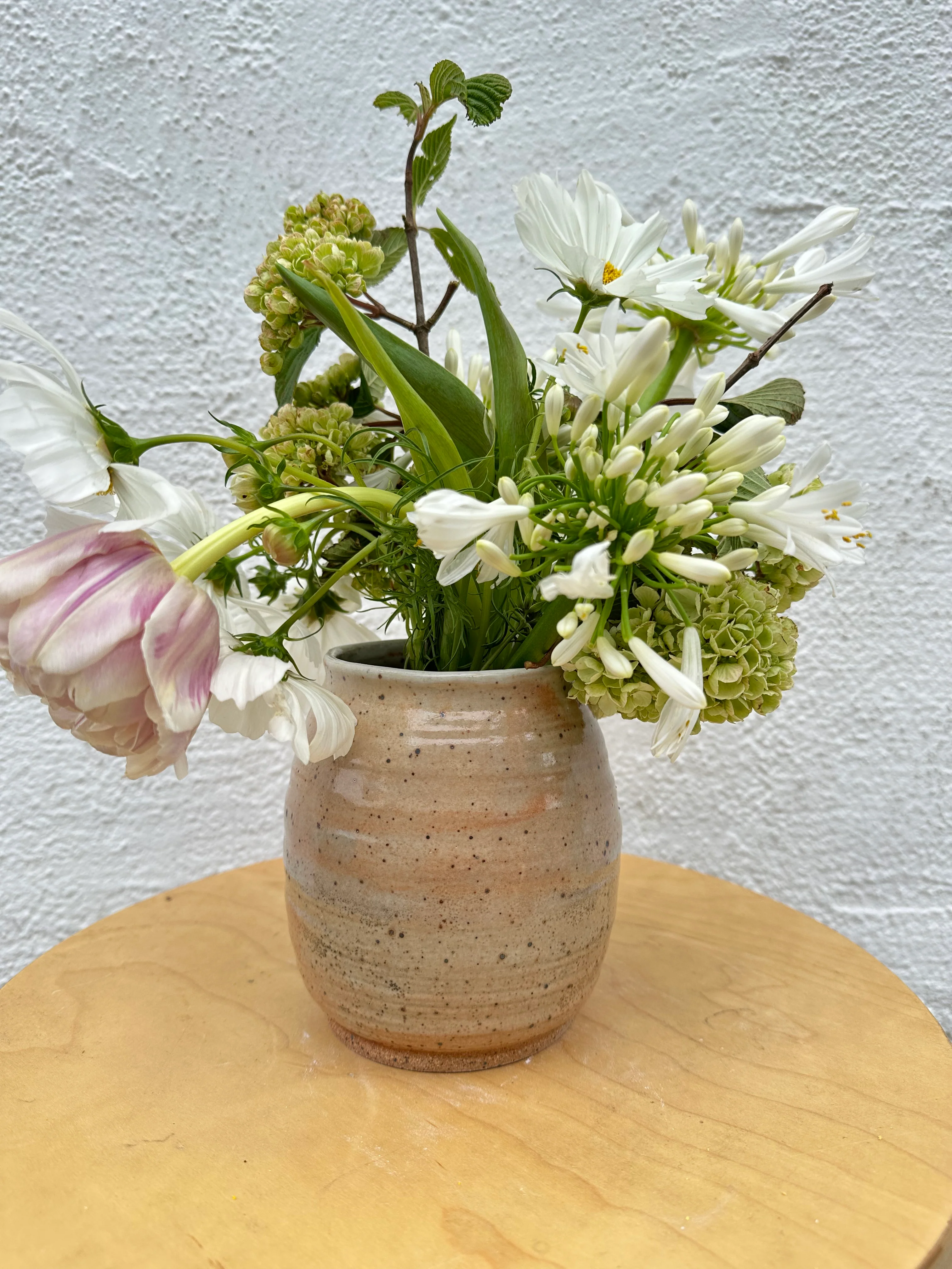 wild roots goldie speckled medium vase with carbon trapping - Image 5